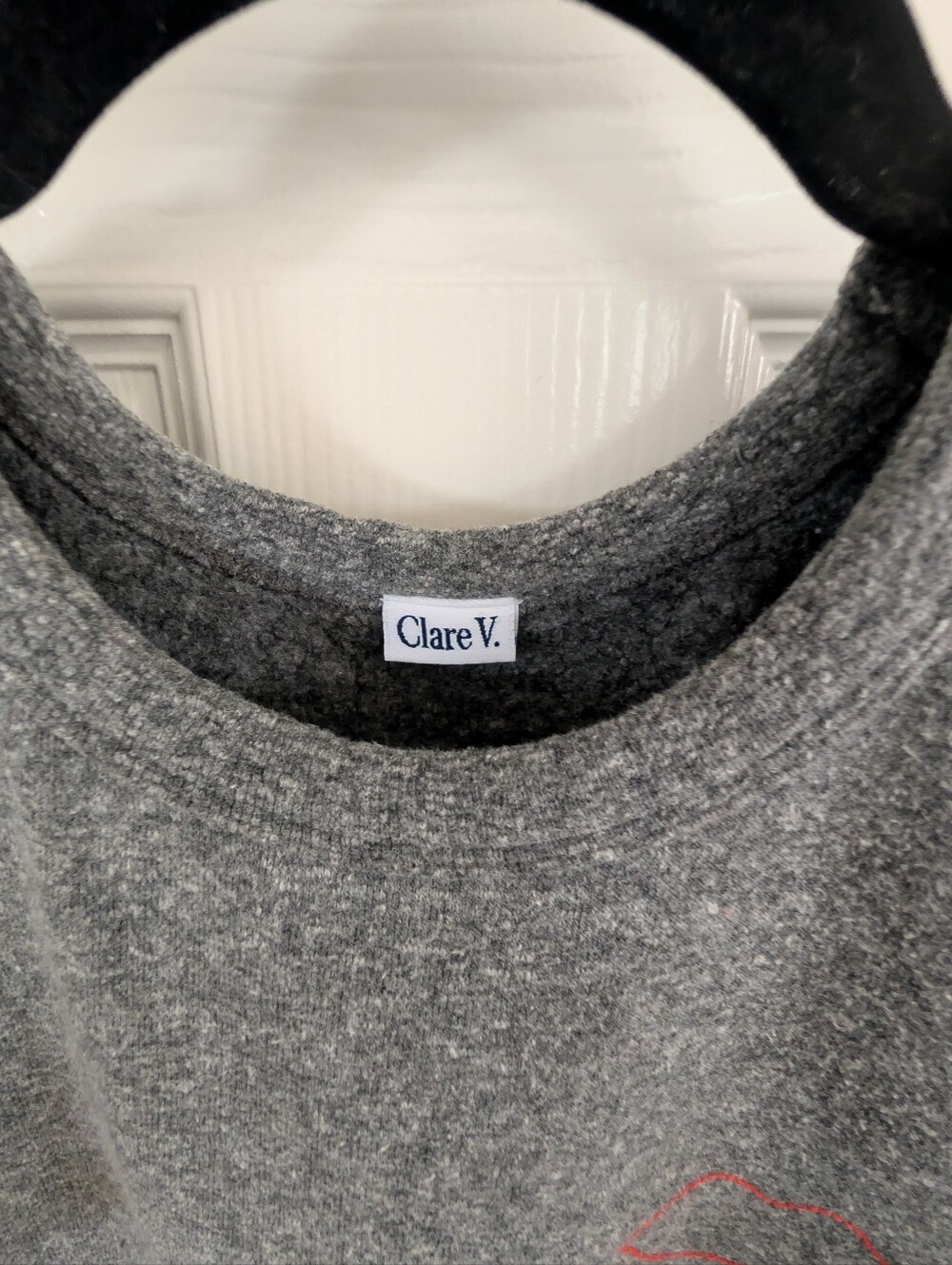 Clare V. Embroidered Ruffle Vest - Picture 5 of 8